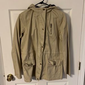 Women’s Ci Sono Khaki Hooded Jacket